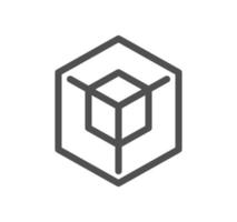 Graphic design related icon outline and linear vector. vector