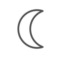 Weather related icon outline and linear vector. vector