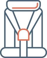 Car Seat baby Vector Icon