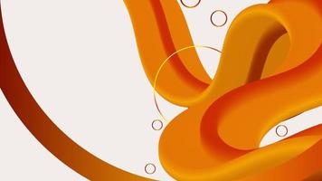 abstract spiral blend with white background, orange and red mixing, dynamic wave backdrop vector