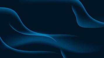 abstract blue blur wave, smooth smoke effect background vector