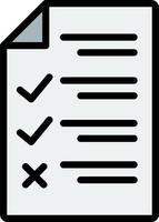 Checklist Vector Icon