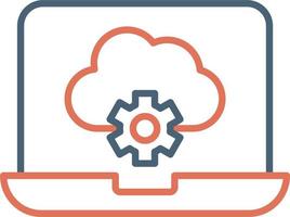 Cloud Computing Vector Icon