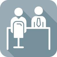 Employee Interview Vector Icon