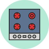 Hob Vector Icon