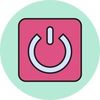 Power Button Vector Icon