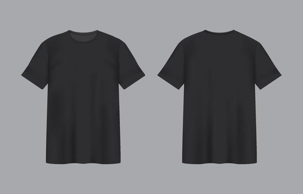 Black T Shirt Vector Art, Icons, and Graphics for Free Download