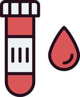 Blood Sample Vector Icon