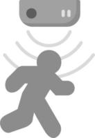 Motion Sensor Vector Icon