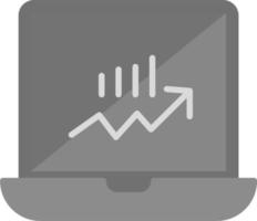 Stocks Monitoring Vector Icon