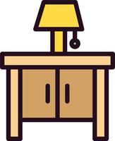 Night Stand Vector Icon