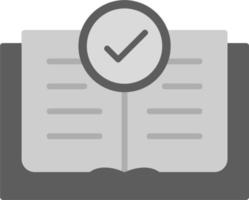 Open Book Vector Icon