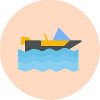 Motorboat Vector Icon