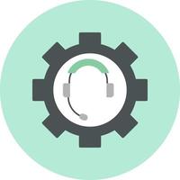 Call Serves setting Vector Icon