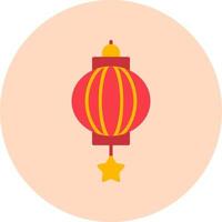 Chinese Lantern Vector Icon