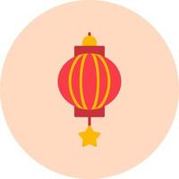 Chinese Lantern Vector Icon