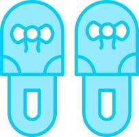 Slippers Vector Icon