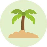 Palm Leaf Vector Icon