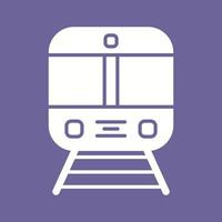 icono de vector de tren