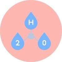 H2o Vector Icon