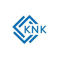 knk letra logo diseño en blanco antecedentes. knk creativo circulo letra logo concepto. knk letra diseño. vector
