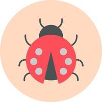 Ladybug Vector Icon