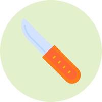 icono de vector de cuchillo