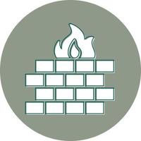 Firewall Vector Icon