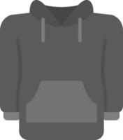 icono de vector de sudadera con capucha