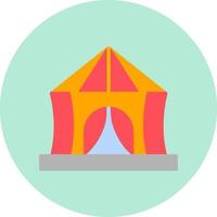 Circus Tent Vector Icon