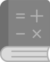 Math Book Vector Icon