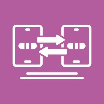 Data Synchronization Vector Icon