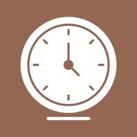 icono de vector de reloj