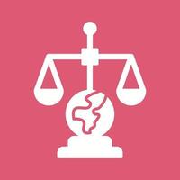 International Law Vector Icon