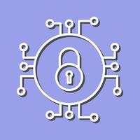 Unique Data Security Vector Icon