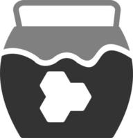 Honey Jar Vector Icon