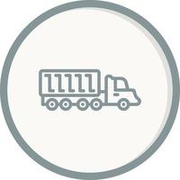 Cargo Truck Vector Icon