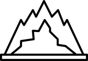 Mountain Vector Icon