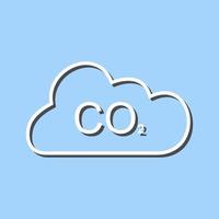 Carbon Dioxide Vector Icon