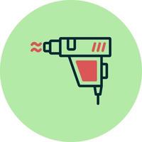 Heat Gun Vector Icon