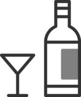 icono de vector de alcohol