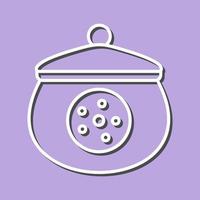 Cookie Jar Vector Icon