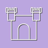 Unique Castle Vector Icon