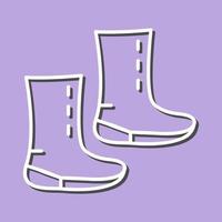 Unique Boots Vector Icon