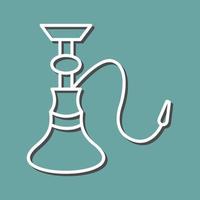 icono de vector de cachimba único