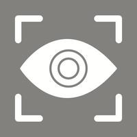Eye Scan Vector Icon