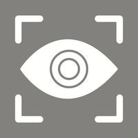 Eye Scan Vector Icon