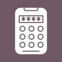 Pin Code Vector Icon