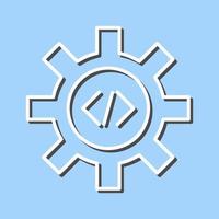 Unique Code Optimization Vector Icon