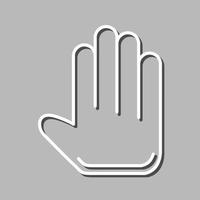 icono de vector de herramienta de mano única